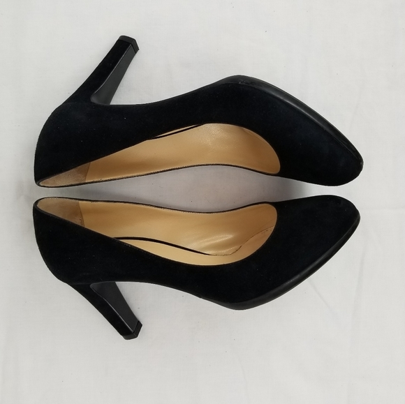 Sergio Rossi Suede Leather Heels Pumps size 38.5 - Picture 5 of 9